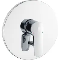 Heinrich´s Alpha 320 Unterputz Wannenarmatur Mischbatterie | Einhebelmischer mit Umstellung | Unterputzarmatur | Badarmatur für Badewanne | Einbauarmatur chrom | Hochwertige Sanitärarmatur