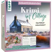 Sonstige Verlage Krimi im Cottage - Das Rätsel-Weihnachtsdorf - Adventskalender