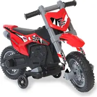 Jamara Ride-on Motorrad Power Bike rot 6V
