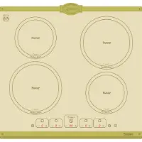 Kaiser Empire KCT 6195 IElfEm Induktionskochfeld 60cm Autark Kochfeld 4xQickHeat Zonen