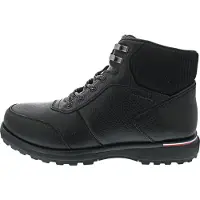 Tommy Hilfiger Corporate Warm Outdoor Schnürstiefel Schwarz in Gr. 40