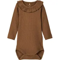 Name it Serida brauner Mädchen-Bodysuit 52