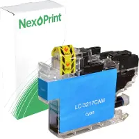 NexoPrint Druckerpatrone kompatibel zu Brother LC-3217C cyan MFC-J 6730 DW MFC-J 6535 DW XL MFC-J 6535 DW MFC-J 6530 DW MFC-J 5930 DW