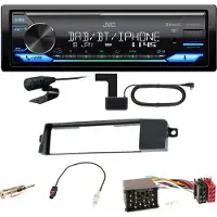 JVC KD-X482DBT Bluetooth Digitalradio USB Einbauset für BMW 3er E46