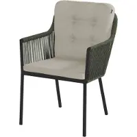 Hartman Cairo Rope Dining Stuhl Aluminium/Rope