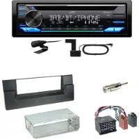 JVC KD-DB922BT Bluetooth Digitalradio Einbauset für BMW 5er E39 bis 09/2000