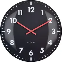 Nextime Wanduhr Duomo Schwarz