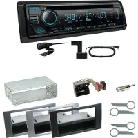 Kenwood KDC-BT560DAB Bluetooth DAB Einbauset für Ford Focus C-Max Fiesta Transit