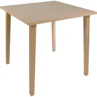 Einrichtungsdesign24 Tisch für Pflege Reha Heime Seniorentisch Anita Rollstuhl unterfahrbar 80x80cm