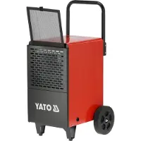 YATO Bouwontvochtiger / Bouwdroger 750W – 50L/24H, 50–120 m², 7L Tank mit Handgriff