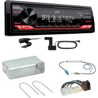 JVC KD-X272DBT Digitalradio Bluetooth USB MP3 Einbauset für Mercedes Citan W415