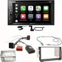 Pioneer AVH-Z3200DAB Carplay Bluetooth Digitalradio Einbauset für Kia Venga