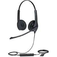 Jabra YOU'RE ON JABRA 3133337 Headset BIZ 1500 Duo - On-Ear, kabelgebunden, USB