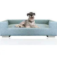 Silvio Design Rohrschneider RS 22338 Hundesofa gepolstert Polsterstoff – Sofa mit herausnehmbarem Kissen