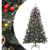 vidaXL Design Künstlicher Weihnachtsbaum Grün 83,5 x 83,5 x 150 cm 2025NEU1603037