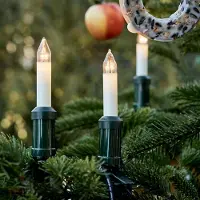Hellum Lichterkette-LED Schaftkerze Außen 20tlg; 845549
