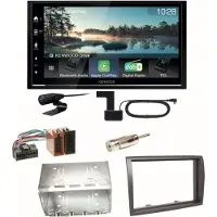 Kenwood DMX7722DABS Android Auto CarPlay Einbauset für Fiat Ducato Boxer Jumper