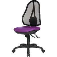 Topstar Bürostuhl Open Point SY, OP200G03 violett, schwarz Stoff