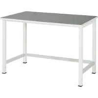 RAU Werktisch Linoleum-Platte BxTxH 1250x800x825 mm