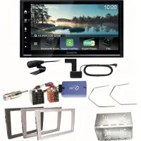 Kenwood DMX7722DABS CarPlay Einbauset für Opel Omega B Meriva A Agila Vivaro