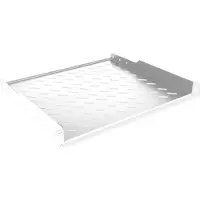 Roline 19-Zoll Fachboden 1 HE 400 T, 15kg Tragkraft grau