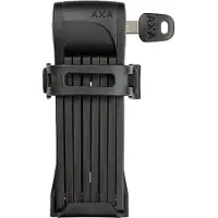 Axa Faltschloss Fold 80 Lite Duo 80cm, Ø5mm, schwarz