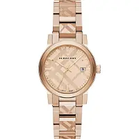 Burberry Damenuhr The City BU9146, INOX, Roségold