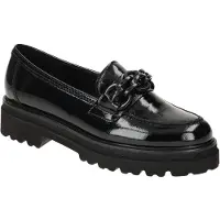Gabor 55.242 Damenschuhe - elegante Slipper - Halbschuhe schwarz Elegant NEU