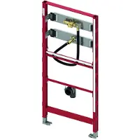 Tece Urinalmodul Teceprofil 1120 mm mit Spülergehäuse