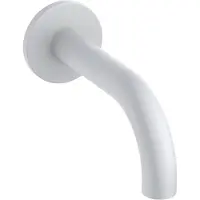 Kludi BOZZ Wanneneinlauf, Wandmontage, Ausladung 160mm, 3850553, Farbe: Mattweiß