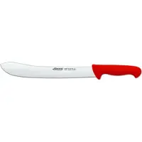 Arcos Fleischermesser Farbe - Prof 292822 Edelstahl Nitrum und mango ergonomische rote Polypropylenklinge und 30 cm Klinge, Vitrine