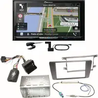 Pioneer AVIC-Z830DAB Navigation DAB+ USB Einbauset für Skoda Octavia 2 Yeti 5L
