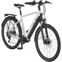 Prophete ENTDECKER 5.0 Herren Trekking E-Bike 28" | AEG Mittelmotor 48 V 100 Nm, 800 Wh Akku, Shimano Deore 10-Gang, Hydraulische Scheibenbremsen