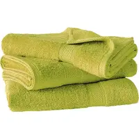 De Witte Lietaer Duschtücher Helene Warm Olive (3er Set) (70 x 140 cm)
