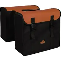 Greenlands Doppelpacktasche 34 Liter 37 x 33 x 14cm (2x) - Schwarz/Brique