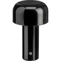 Luxus Europe - Tischlampe Touch Luna Schwarz - Kabellose LED-Tischlampe für den Innenbereich – USB-C wiederaufladbar