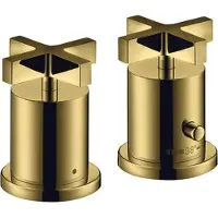 Hansgrohe Fertigmontageset Axor Citterio 2-L-W-Ran-Arm, m TH, KrG, pol. gol opt