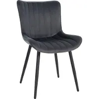 CLP Stuhl Largo schwarz Material Kunstleder