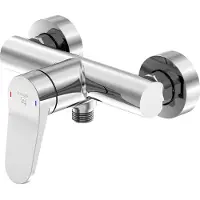 Steinberg Serie 340 Duscharmatur, Aufputz, für einen Verbraucher, 3401200