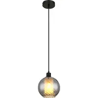 Nowa Hängeleuchte Metall schwarz matt, 1x E27
