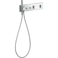 Hansgrohe Fertigset ShowerComposition UP-Thermostat, 2 Verbraucher, chrom