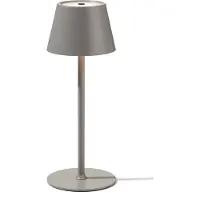 Casa Nova Tischleuchte LED AKKU DH 12x31 cm beige Tischlampe
