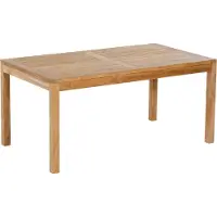 Müsing Gartentisch Sunny Smart Wellington teakfarben rechteckig 160,0 x 90,0 x 75,0 cm