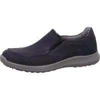 Jomos Slipper in Blau, hergestellt aus hochwertigen Materialien und ausgestattet mit seitlichem Gummizug