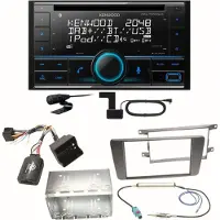 Kenwood DPX-7300DAB Bluetooth Digitalradio Einbauset für Skoda Octavia 2 Yeti 5L