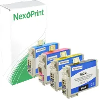NexoPrint Druckerpatrone kompatibel zu Epson C13T02W640 502XL mehrfarbig WorkForce WF-2880 DWF Epson WF-2865 DWF Epson WF-2860 DWF Epson Expression Home XP-5155 Epson XP-5150
