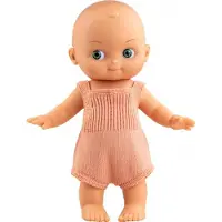 Paola Reina Puppe Mini Pancha - Babypuppe lachsrosa Strampler 28cm