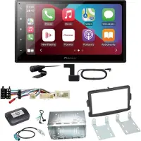 Pioneer SPH-DA160DAB USB MP3 DAB+ CarPlay FLAC Einbauset für Renault Trafic 3