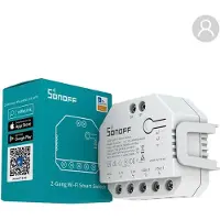 Sonoff Dual R3, Verkabelt & Kabellos, WLAN, Weiß, 2 Kanäle, 2200 W, 2.4 - 2.4835 MHz