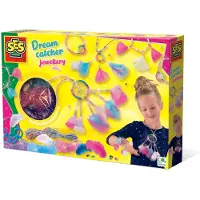 SES Creative Traumfänger Schmuck, Schmuck-Bastelset für Kinder, 5 Jahr(e), Karton, Mehrfarbig